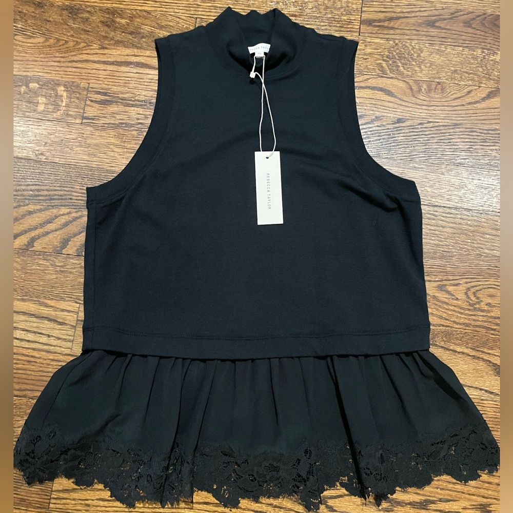 Rebecca Taylor Peplum Tank XS